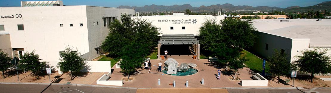 An outside image of Pima's Downtown Campus